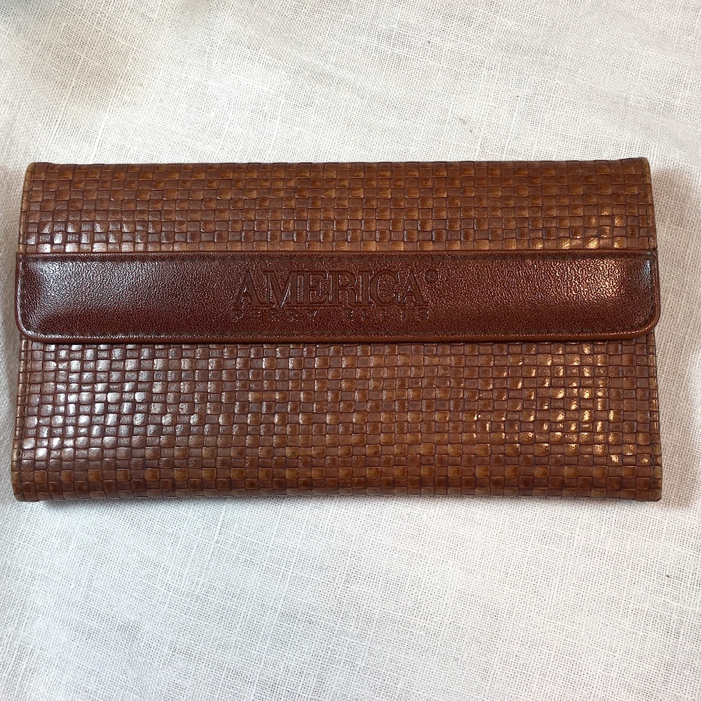 America Perry Ellis Woven Wallet